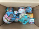 得力（deli）【超级爆款】40只19mm彩色长尾夹票夹 5#小号金属燕尾夹票据文件夹办公 40只/筒 8555ES 实拍图