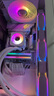 追风者冰灵D30 X2白360一体式CPU水冷散热器(VRM散热/ARGB无限镜灯效/30mm积木风扇/LGA1851) 实拍图