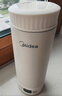 美的（Midea）电热水杯加热水壶保温烧水杯 350ml迷你便携式旅行出差 国补智能恒温 316L不锈钢无异味MK-DB35X22 实拍图