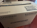 福库（CUCKOO）黑晶钻韩国原装进口电饭煲1.9倍真高压力智能多功能语音电饭锅钻石聚能内胆IH加热电炖锅AH1080FD CRP-AH1080FD荐2-10人 5L 实拍图