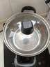 美厨（maxcook）汤锅 304不锈钢汤锅汤煲22cm 加厚复合底 燃气炉电磁炉通用YC-22 实拍图