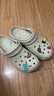 卡骆驰crocs经典云朵老爹鞋洞洞鞋时尚百搭女鞋拖鞋一脚蹬|206750 骨白色-2Y2(含智必星) 39 (250mm) 实拍图