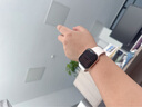 Apple/苹果 Watch Series 10 智能手表GPS款42毫米玫瑰金色铝金属表壳淡桃粉色运动型表带M/L MX1V3CH/B 实拍图