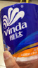 维达（Vinda）有芯卷纸 蓝色经典4层140克*27卷 厚韧耐用 卫生纸卷筒纸纸巾整箱 实拍图