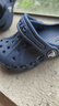 CROCS卡骆驰贝雅儿童洞洞鞋男女童户外包头沙滩鞋拖鞋/207013/207012 深蓝色-410 24 (140mm) 实拍图
