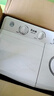 志高（CHIGO）双桶双缸洗衣机半自动家用大容量 20公斤波轮洗衣机 12公斤【洗8G+脱4KG】【1人租房使用】 实拍图