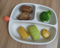 皇宠宝宝餐盘婴儿吸盘式自主进食PPSU餐盘儿童餐具分格辅食碗 实拍图