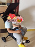 小虎子T28大童遛娃推车婴儿推车轻便可折叠超强承重50kg口袋遛娃推车 黑色-T28 实拍图