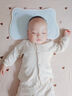 evebaby婴儿枕头宝宝云片枕0-1-3岁婴幼儿6个月以上新生儿童枕巾夏季透气 喵喵枕 蓝 (0-1岁 高0.5cm) 实拍图