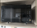 美的（Midea）家用变频微波炉平板式易清洁 800W微波速热 一键智能菜单 钻石背板 微晶面板加热20L（PM20M2） 实拍图