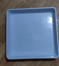 正方形花盆托盘塑料底托加厚接水盘花盆垫底座花盒底树脂四方花盘 白色 450#【内径40.5*40.5cm】 实拍图