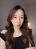 DAISY DREAM莫比乌斯耳环女2025新款爆款高级感素圈耳圈气质耳环独特春夏耳饰 金色锆石莫比乌斯耳环 实拍图