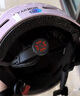 迈阿莫尔（MYARMOR）头盔电动车新国标3c认证摩托车女士夏季半盔轻便透气电瓶车安全帽 均码(头围尺寸54-61cm) 樱花粉 实拍图