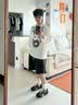 环球休闲板鞋男款2026春夏季新款轻便内增高德训鞋潮流百搭男鞋赛车鞋 实拍图