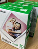 富士FUJIFILM instax立拍立得相机 3英寸相纸胶片胶卷 3寸双包+3英寸相册+相纸收纳盒【20张白边】 官方标配 实拍图