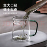 忆壶茶月牙公道杯玻璃加厚带过滤茶漏套装功夫茶具耐热绿茶杯泡茶器 实拍图
