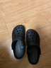 crocs卡骆驰洞洞鞋贝雅男鞋女鞋轻便耐磨一脚蹬拖鞋休闲鞋|10126 黑色-001 41 /42(260mm) 实拍图