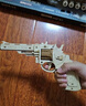 若客（ROKR）左轮手枪 玩具枪积木枪手工diy木质拼装模型皮筋枪男孩生日礼物 实拍图
