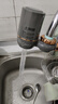 美的（Midea）净水器水龙头过滤器家用自来水滤水器直饮前置过滤器厨房卫生间通用除水垢除余氯双出水可清洗滤芯 一机三芯【两年免换滤芯】 实拍图