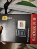 闪迪（SanDisk）128GB TF(MicroSD)内存卡 4K极速金卡A2 V30 U3行车记录仪 运动相机无人机 监控存储卡 读190MB/s 实拍图