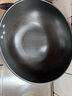 炊大皇 炒锅铁锅 健康无涂层蜂窝纹32cm 家用炒菜锅玄铁XT32CGH 实拍图