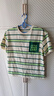 茵曼童装男童条纹短袖t恤25夏新款儿童中大童宽松休闲半袖上衣 绿条纹 140 实拍图
