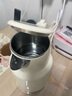 小熊（Bear）烧水壶 电热水壶 电水壶家用 2L大容量316L不锈钢 智能双层防烫极速烧水 ZDH-F20M5 实拍图