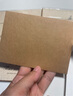 嘉然恒 6个装简约复古文艺牛皮纸信封信纸中秋国庆节贺卡套装送男女老师祝福高级感diy感恩小卡片 叶语款 实拍图