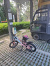 凤凰山地自行车男女变速山地车碟刹青少年儿童自行车学生单车 星际 蓝粉【变速+三刀轮】 18寸【适合120-155cm】 实拍图