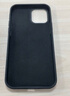 亿色（ESR）适用苹果12/12Pro手机壳 液态硅胶iPhone12Pro/12保护套 软边防摔超薄保护壳男女款 魔力黑 实拍图
