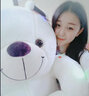 立曼毛绒玩具熊玩偶超大公仔会发光蓝牙娃娃生日礼物女生送女友抱着睡 粉发光蓝牙音乐小仙女专属 80厘米彩袋装 实拍图