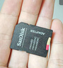 闪迪（SanDisk）256GB TF(MicroSD)内存卡 4K极速金卡A2 V30 U3行车记录仪 运动相机无人机 监控存储卡 读190MB/s 实拍图