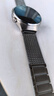 竞技者适于华为手表表带watch4/Pro/watch5/GT5/GT4/GT3/GT2磁吸金属不锈钢保时捷手表带男款编织配件 钛金灰-编织链式22mm接口 实拍图