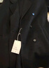 伯爵卓尔【清仓】羊毛双面呢大衣男中长款2024秋冬新款通勤男装呢子外套 森林黑（漆黑） L 实拍图