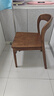 远舰全实木椅子纯实木餐椅扶手椅书桌餐桌椅餐厅咖啡厅洽谈椅靠背椅 V椅 浅胡桃木色+实木座板 （泰国橡胶木） 整装发货 1把 实拍图