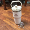 STANLEY拎拎杯吸管杯水杯保温杯大容量办公不锈钢杯子冰霸杯591ML-晶粉色 实拍图