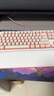 黑峡谷（Hyeku）X5 Pro 无线蓝牙有线三模电竞机械游戏键盘 五脚热插拔吸音棉108键PBT键帽 牛奶绵绵冰BOX玫瑰红轴 实拍图