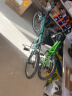 大行（DAHON）D6折叠自行车20英寸6速入门级折叠车成人学生通勤休闲单车KBC061 墨绿色 实拍图