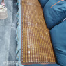 李记花果山沙发垫夏季凉垫麻将凉席沙发坐垫麻将块凉席竹席防滑垫贵妃可定制 窄边碳化色【双牛筋+防滑底】 80*240cm 实拍图