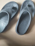 制三中国台湾进口拖鞋足弓支撑室内厚底扁平足矫正防滑凉拖男女居家 深海蓝 42 正常码/鞋长约28.5cm 实拍图