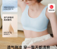 ubras虞书欣同款无尺码背心文胸女士内衣女隐形无痕内衣无痕黑色常规 实拍图