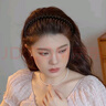 向晚简约洗脸发箍女防滑压碎发外出洗澡头箍女实用生日礼物一齿黑色 实拍图