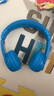 onanoff儿童蓝牙耳机高品质头戴式益智玩具有线无线双模式 学生听音乐英语网课学习经典款 Play+天空蓝 实拍图