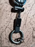 伴车安汽车钥匙扣男女士电动车挂件圈环钥匙绳带翻毛皮摩托车钥匙链Y1 实拍图
