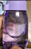 特百惠（Tupperware）嘟嘟企鹅350ML塑料杯夏季儿童可爱水杯子男女学生带提绳 冰沙紫 实拍图