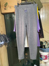 啄木鸟冬季保暖裤男加绒加厚东北高腰防寒加肥加大码秋裤棉裤绒裤打底裤 保暖裤2倍加绒加厚【浅灰】 3XL 【140-165斤】 实拍图