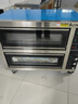 志高（CHIGO）商用烤箱电烤箱商用大型烤炉蛋糕面包披萨烘炉焗炉烤箱 二层二盘烤箱(380V/8KW) 实拍图