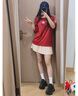 FILAFUSION斐乐潮牌女鞋硬糖鞋厚底老爹鞋女运动鞋女 黑色-BK 38 实拍图