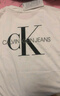 Calvin KleinJeans夏季男装休闲时尚ck字母叠印舒适纯棉圆领内搭短袖T恤上衣 YAF-白色 2XL （推荐180-190斤） 实拍图