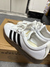 adidas「T头鞋」VL COURT复古休闲板鞋德训鞋男女阿迪达斯轻运动   白色/黑色/灰色(推荐女生选小半码)   38 实拍图